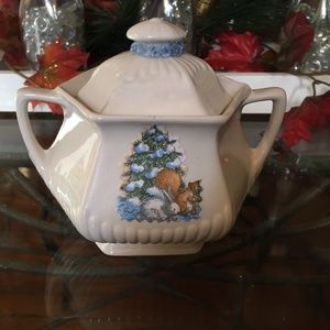 Vintage Wm Adams & Sons Real English Sugar Bowl